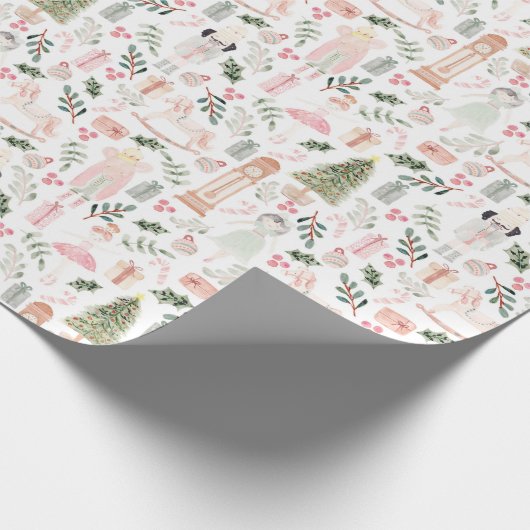 De notendop kerstfeestdag — papier (Hoek)