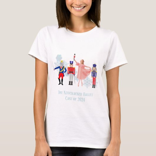 De notenkraker 2024 Cast T-shirt (Voorkant)