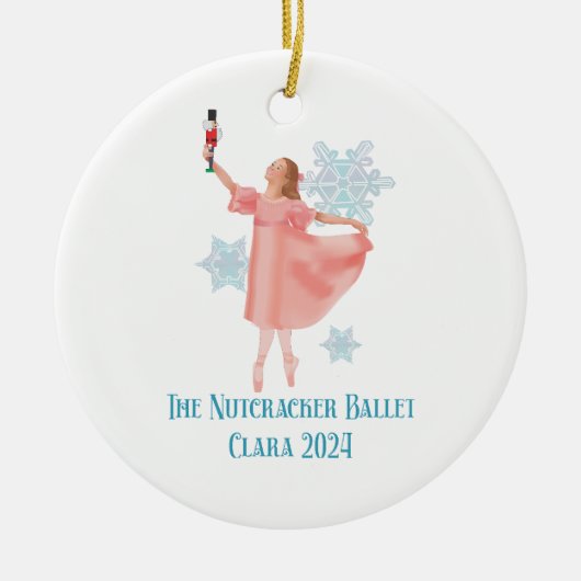 De Notenkraker 2024 - Clara Keramisch Ornament (Voorkant)