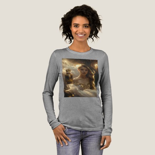 DE NOTENKRAKER - BALLET & DANS Tri-Blend SHIRT (Voorkant)