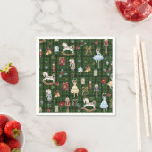 De Notenkraker Ballet Kerst Plaids Servet (Insitu)