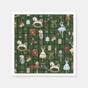 De Notenkraker Ballet Kerst Plaids Servet
