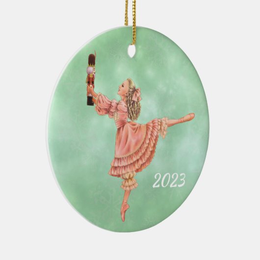 De Notenkraker Clara Ballet Keepsake Ornament (Rechts)