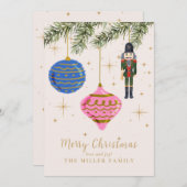 De Notenkraker Flat Holiday Kaart (Voorkant / Achterkant)