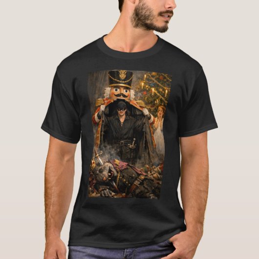 De Notenkraker is De Man in het Zwart T-shirt (Voorkant)