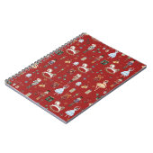 De Notenkraker Kerst Ballet  Rood Notitieboek (Linkerzijde)