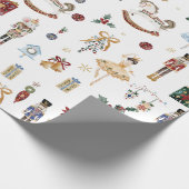 De Notenkraker Kerst Ballet  Waterverf Cadeaupapier (Hoek)