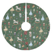 De Notenkraker Kerst Ballet Waterverf Kerstboom Rok (Voorkant)