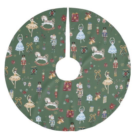 De Notenkraker Kerst Ballet  Waterverf Kerstboom Rok (Voorkant)