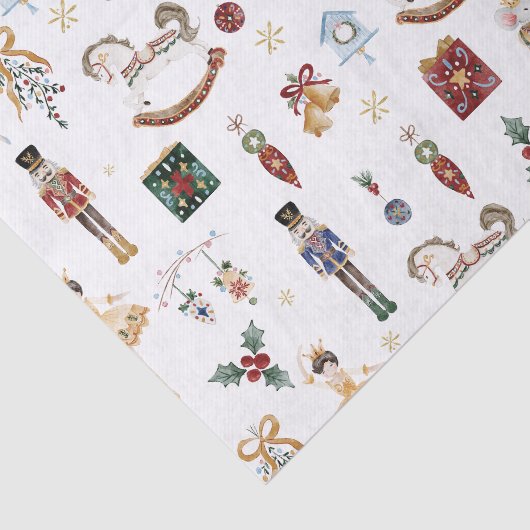 De Notenkraker Kerst Ballet  Waterverf Tissuepapier (Detail)