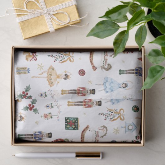 De Notenkraker Kerst Ballet  Waterverf Tissuepapier (Geschenk)