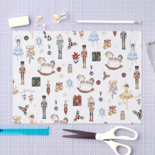 De Notenkraker Kerst Ballet  Waterverf Tissuepapier (Craft)