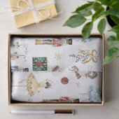 De Notenkraker Kerst Ballet  Waterverf Tissuepapier (Geschenk)