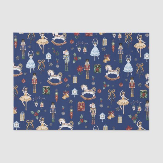 De Notenkraker Kerst Ballet  Waterverf Tissuepapier (Voorkant)