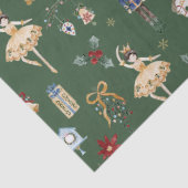 De Notenkraker Kerst Ballet  Waterverf Tissuepapier (Detail)