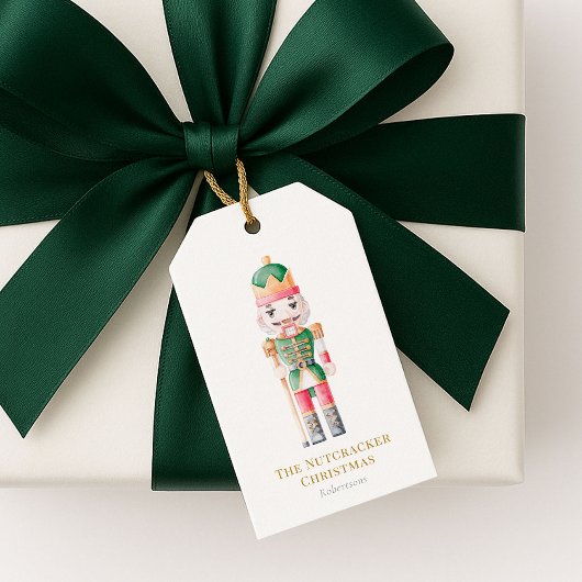 De Notenkraker Kerst Cadeaulabel