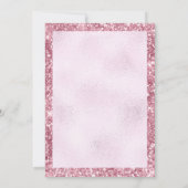 De Notenkraker Kerst Waterverf Roze Glitters Kaart (Achterkant)