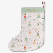 De Notenkraker Kerstballet Sweet Pink Mint Kleine Kerstsok (Achterkant)