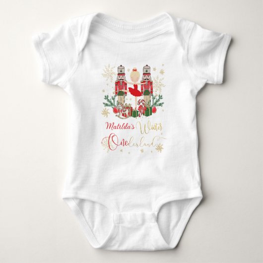 De Notenkraker Kerstballetter Winter Onederland Romper (Voorkant)