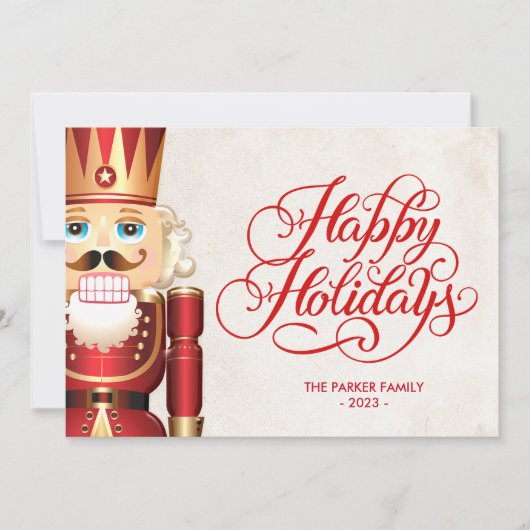 De Notenkraker Kerstmis kerstgroet Kaart (Voorkant)