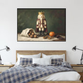 De Notenkraker Koning Canvas Print (Insitu (Slaapkamer))