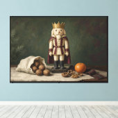 De Notenkraker Koning Canvas Print (Insitu (Houten vloer))