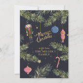 De Notenkraker, marine Feestdagenkaart (Voorkant)