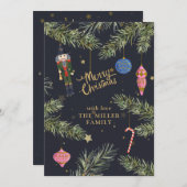 De Notenkraker, marine Feestdagenkaart (Voorkant / Achterkant)