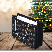 De Notenkraker, marine grote Gift Bag Groot Cadeauzakje