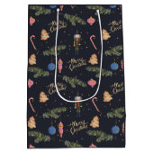 De Notenkraker, marine Medium Gift Bag Medium Cadeauzakje (Achterkant)