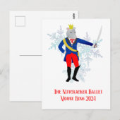 De Notenkraker Muizenkoning 2024 Briefkaart (Voorkant / Achterkant)
