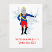 De Notenkraker Muizenkoning 2024 Briefkaart (Voorkant)