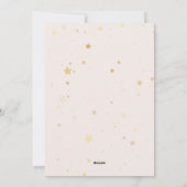 De notenkraker, roze feestdagenkaart (Achterkant)