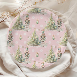 De Notenkraker roze Winter Onederland verjaardag Papieren Bordje