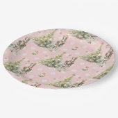 De Notenkraker roze Winter Onederland verjaardag Papieren Bordje (Gekanteld)