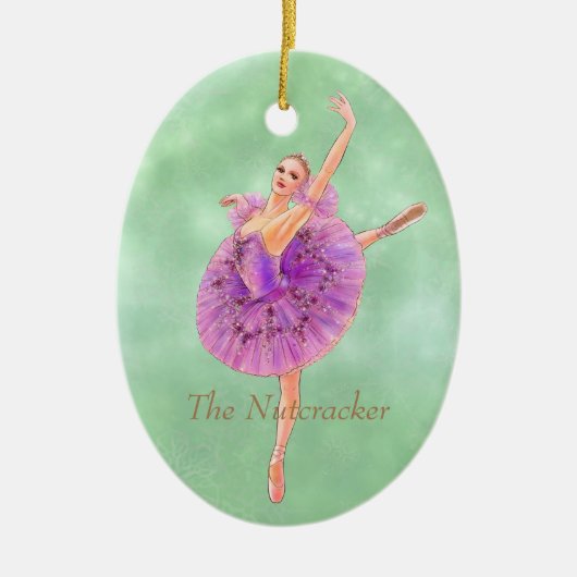 De Notenkraker Sugar Plum Fairy Ballet Ornament (Voorkant)