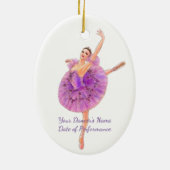 De Notenkraker Sugar Plum Fairy Ballet Ornament (Achterkant)