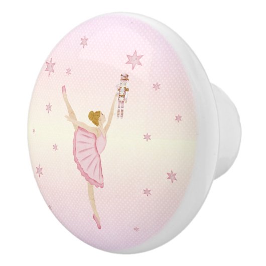 De Notenkraker Suite - Ballerina Keramische Knop (Rechts)