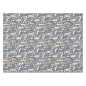 De Notenkraker Vakantie Waterverf blauw Tafelkleed (Voorkant (Horizontaal))