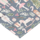 De Notenkraker Vakantie Waterverf blauw Tafelkleed (Gekanteld)