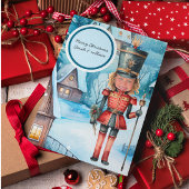 De Notenkraker "vervang het gezicht" Kerstmis Kaart