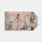 "De Notenkraker" Vintage Cadeaulabel (Voorkant (Horizontaal))