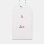 "De Notenkraker" Vintage Cadeaulabel (Achterkant)