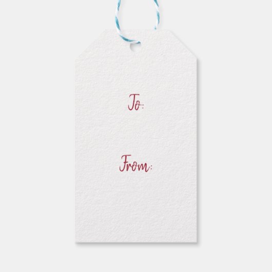 "De Notenkraker" Vintage Cadeaulabel (Achterkant)