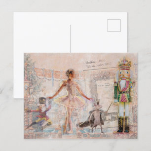 De Notenkraker Vintage Christmas Briefkaart