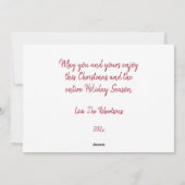 "De Notenkraker" Vintage Kerst Kaart (Achterkant)