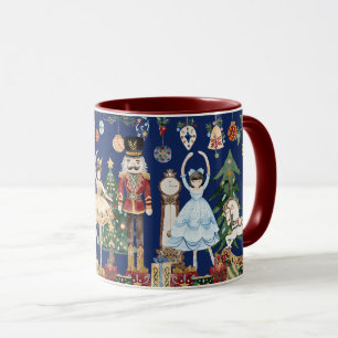 De notenkraker vintage kerstballet mok