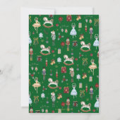 De notenkraker vintage kerstballet verjaardag kaart (Achterkant)