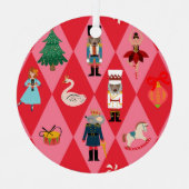 De Notenkraker Weimaraner Metalen Ornament (Voorkant)