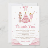 De Notenkraker Winter Dank je wel Card Kaart (Voorkant)